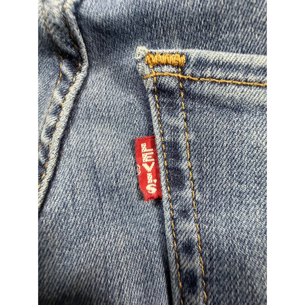 Levis Premium Mile High Super Skinny Jeans Womens 27 Medium Wash Blue Denim 4309 - Picture 12 of 12